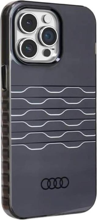 Actual product image Audi IML MagSafe Case iPhone 14 Pro Max 6.7" czarny/black hardcase AU-IMLMIP14PM-A6/D3-BK (Apple iPhone 14 Pro Max)