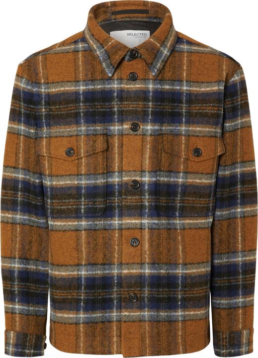 Image du produit Selected Homme Shacket à carreaux (S)