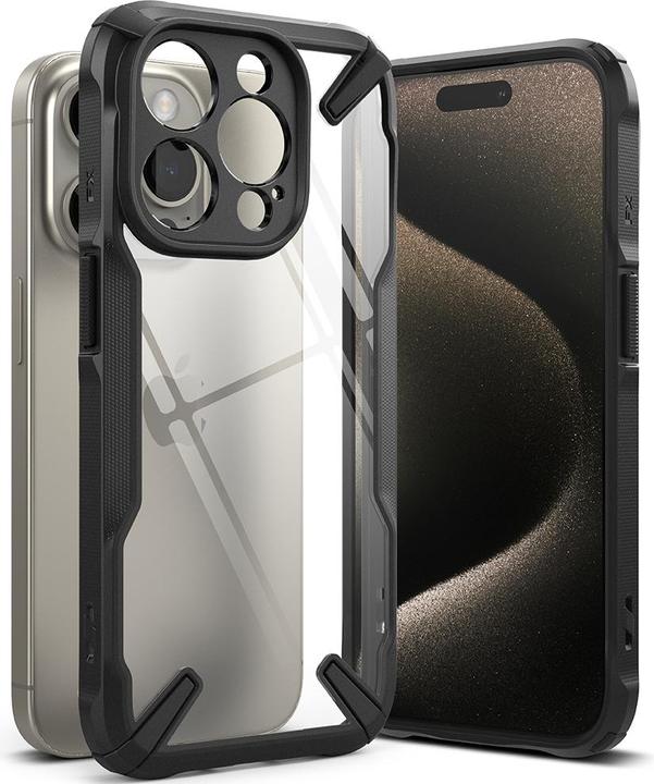 Actual product image Ringke Case for iPhone 15 Pro FUSION X BLACK (Apple iPhone 15 Pro)