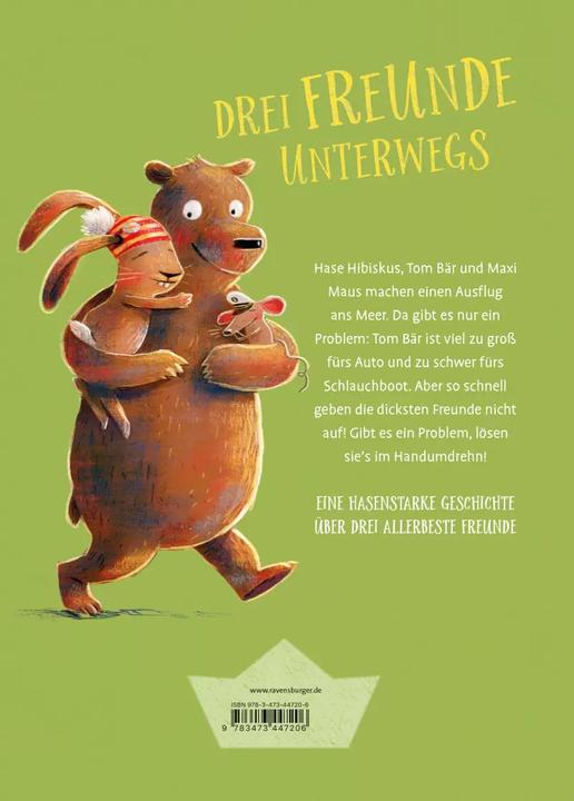 Produktbild Ravensburger Hase Hibiskus und die dicksten Freunde der Welt (Deutsch, Andreas König, Günther Jakobs, 2020)