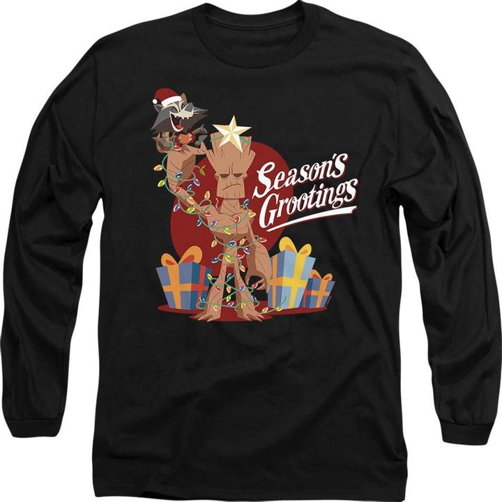Image du produit Guardians of the Galaxy - T-shirt SEASONS GROOTINGS - Adulte (S)
