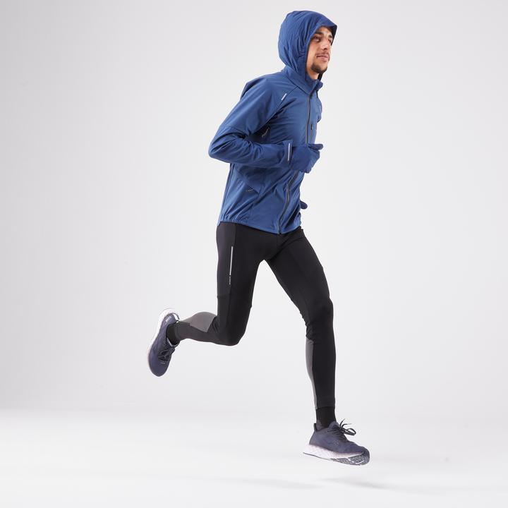 Produktbild Kiprun Laufjacke Herren warm Regular - Run 900 blau (L)