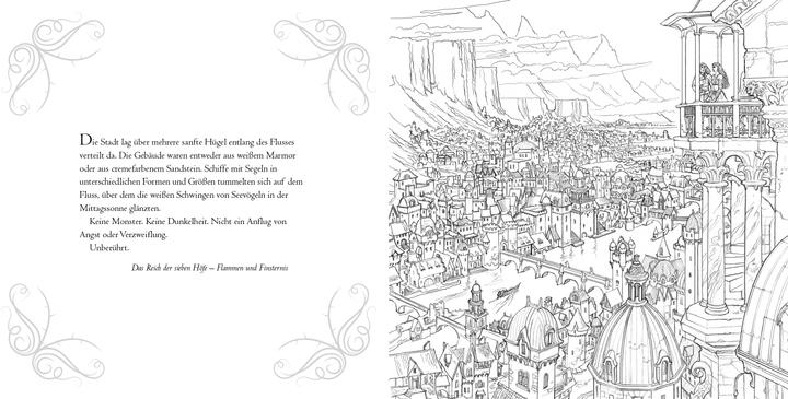 Produktbild Das grosse Reich der Sieben Höfe-Fanbuch (Deutsch, Sarah J. Maas, 2020)