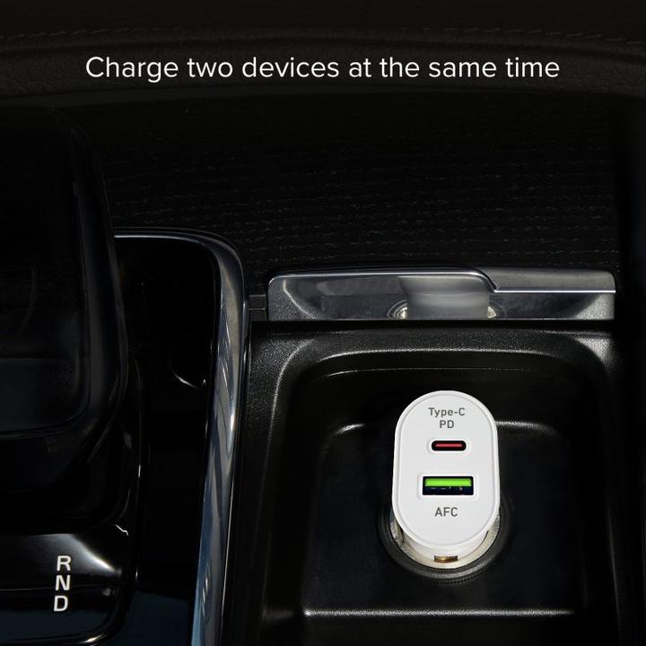 Actual product image SBS 20W car charger