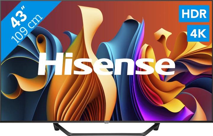 Actual product image Hisense TV 43A7NQ (43", QLED, UHD, 2024)