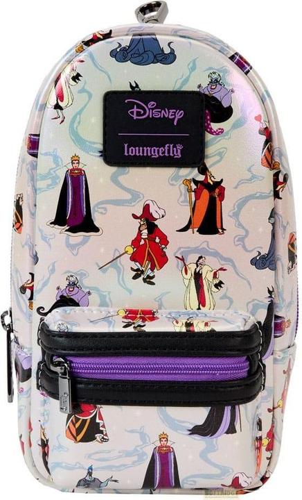 Loungefly Trousse à crayons Disney Villains by Iridescent