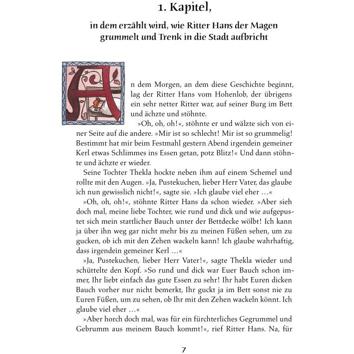 Thumbnail - Der kleine Ritter Trenk und fast das ganze Leben im Mittelal, Kinderbücher von Kirsten Boie
