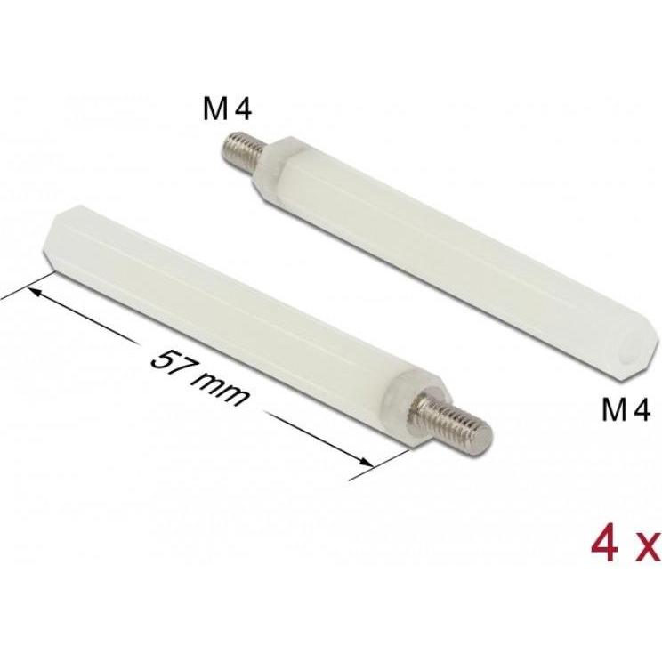 Thumbnail - Delock Befestigungskit, Elektronikkabel + Stecker, Beige