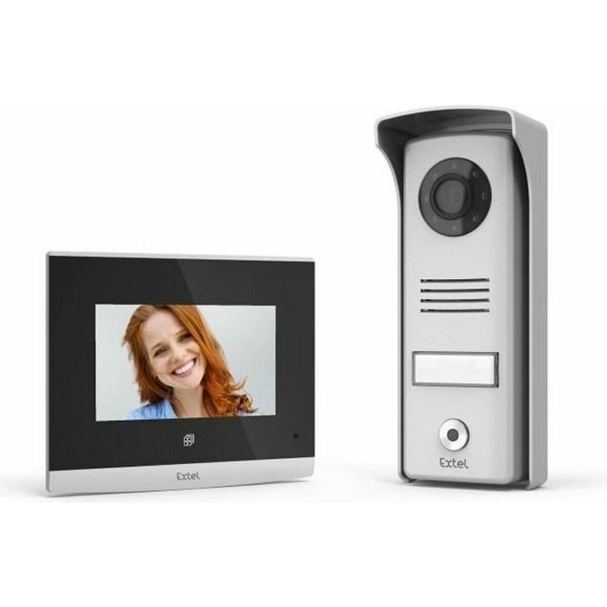 Extel, Bel + deurintercom, Video-Türsprechanlage Komplett-Set