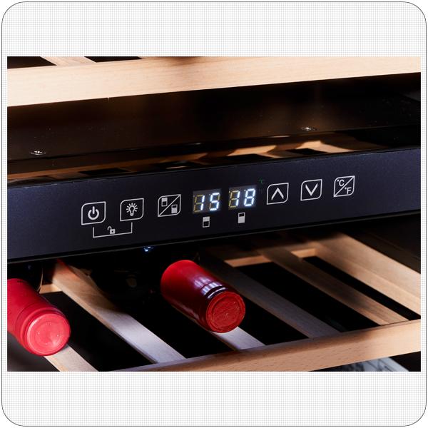 Actual product image Wolkenstein Wine refrigerator WTS49DW WxHxD 48 cm x 85.50 cm x 57.50 cm Cooling compartment 116 l