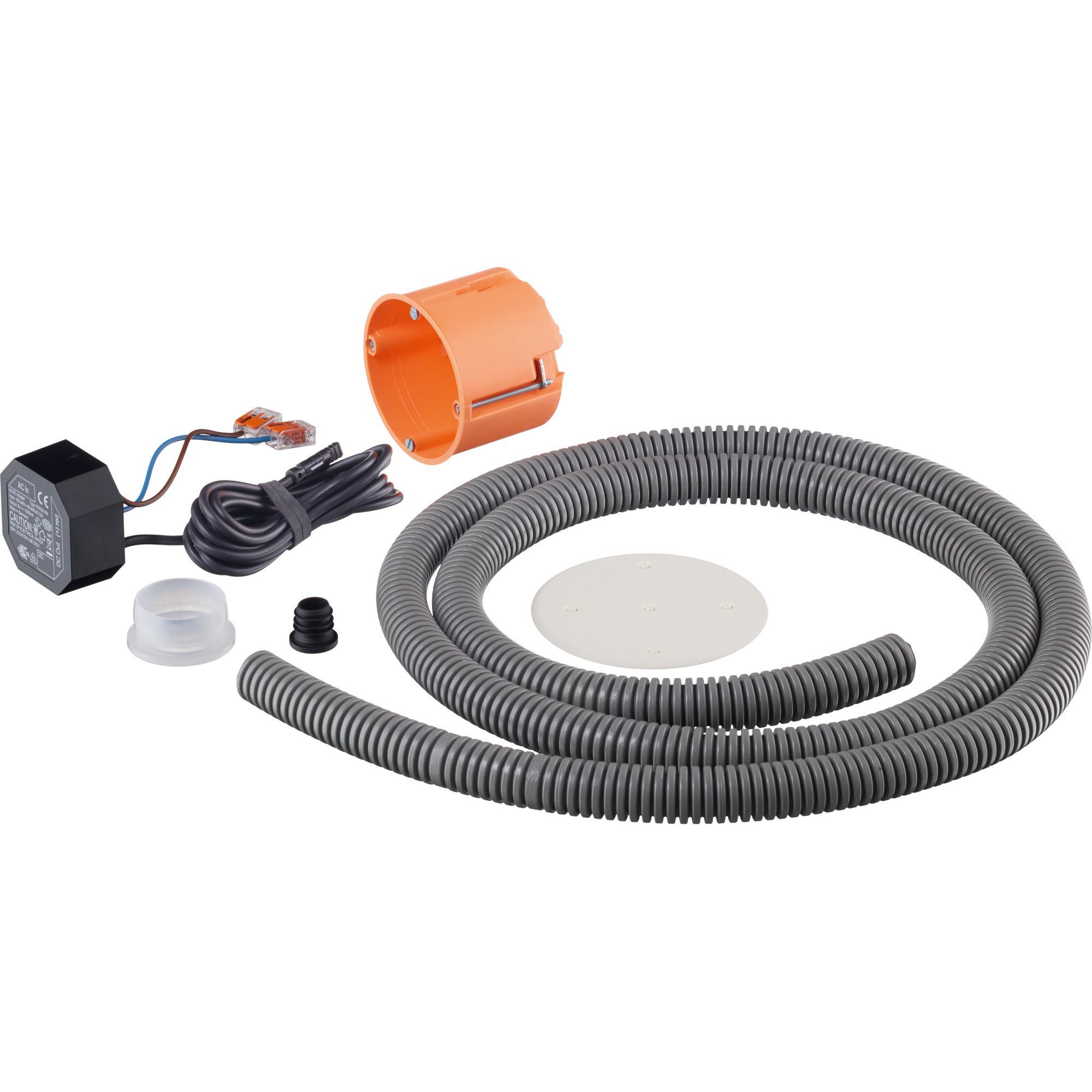 Duravit, WC Deckel, Rohbauset DURASYSTEM für Hygienespülung, Netzbetrieb