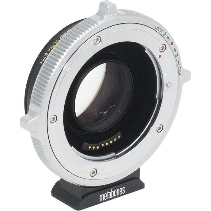 Metabones MB SPEF-E-BT3, Canon EF, Sony E, Sort, Sølv, A9, A7RIII, A7RII, A7R, A7SII, A7S, A7II, A7, Adattatore per obiettivi, Argento
