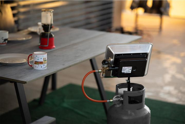 Immagine prodotto Rothenberger Eco Gasheizstrahler 4,2 kW - Silber (35984) (4200 W)