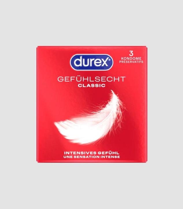Produktbild Durex Gefühlsecht Classic (3 Stk.)
