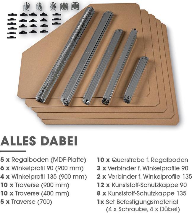 Produktbild Easymaxx Schwerlastregal