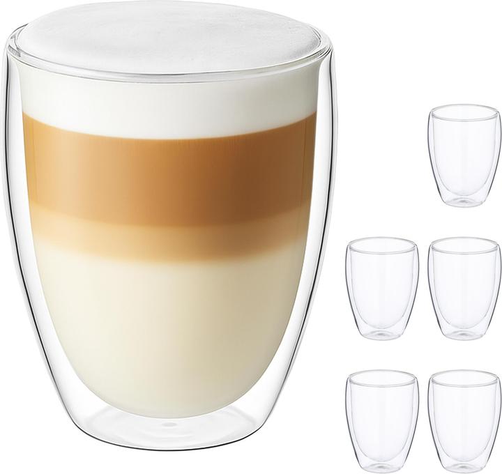 Image du produit Relaxdays Tasses-latte-macchatio (350 ml, 1 x)