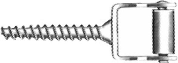 Fuhr Endkloben mit Rolle