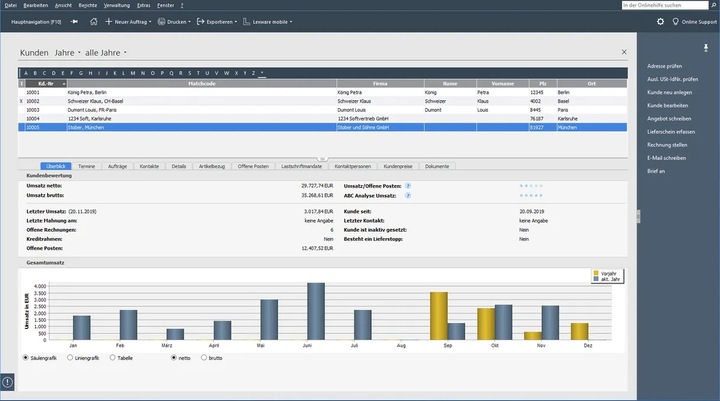 Actual product image Lexware goods management pro 2023 annual v (5 User, 12 months)