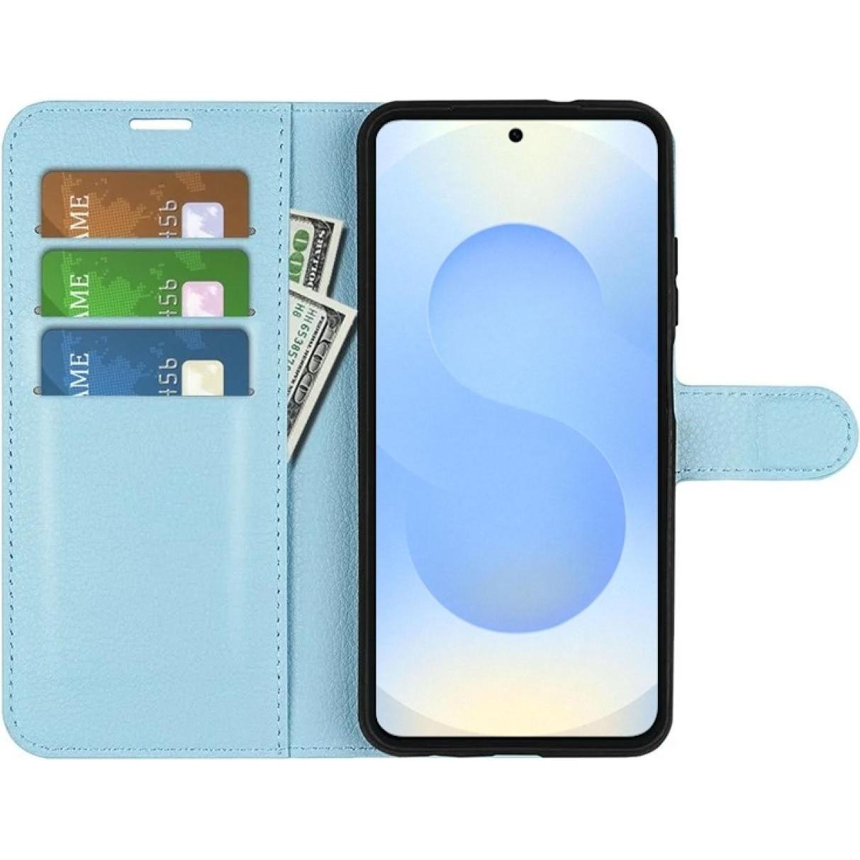 Thumbnail - Screenguard Leather Guard Lederhülle (Samsung Galaxy S25), Smartphone Hülle, Blau