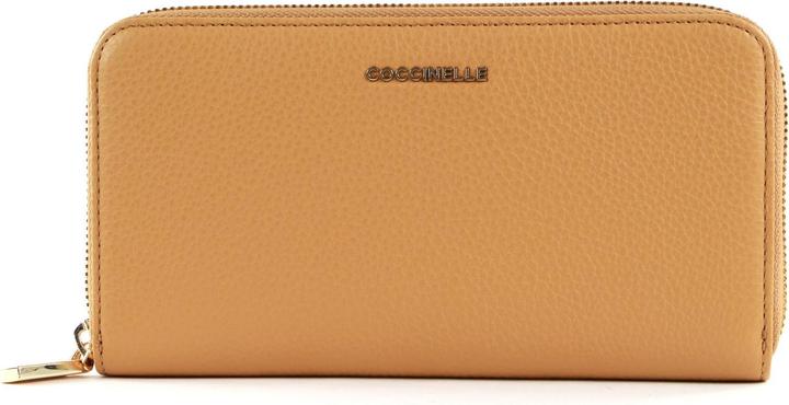 Actual product image Coccinelle Metallic Soft Zip Around Wallet