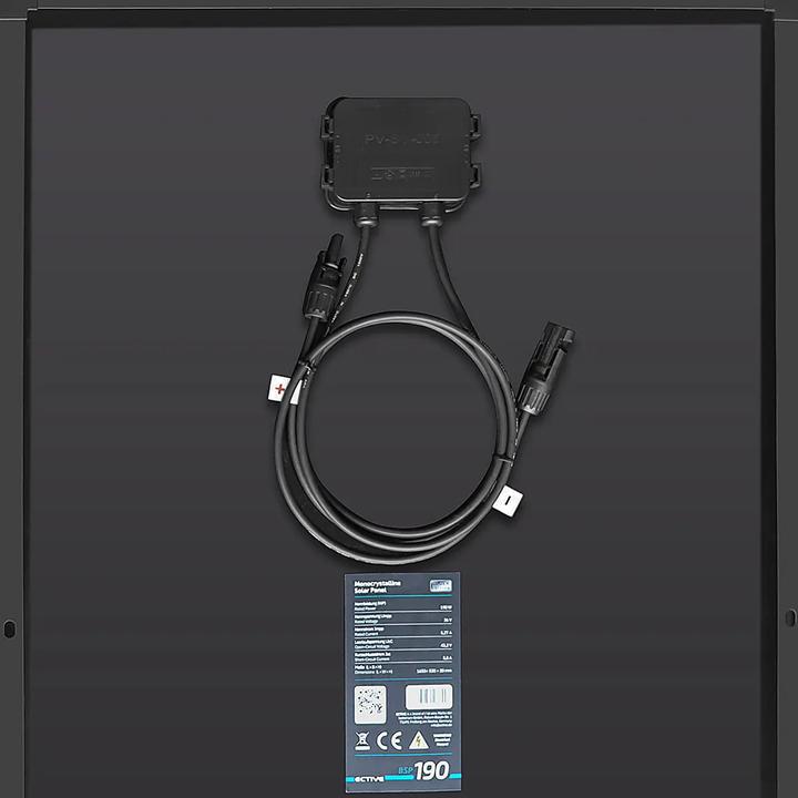Produktbild Ective BSP 190 Black | Back Contact Solarmodul mit 190WP (190 W, 9.30 kg)