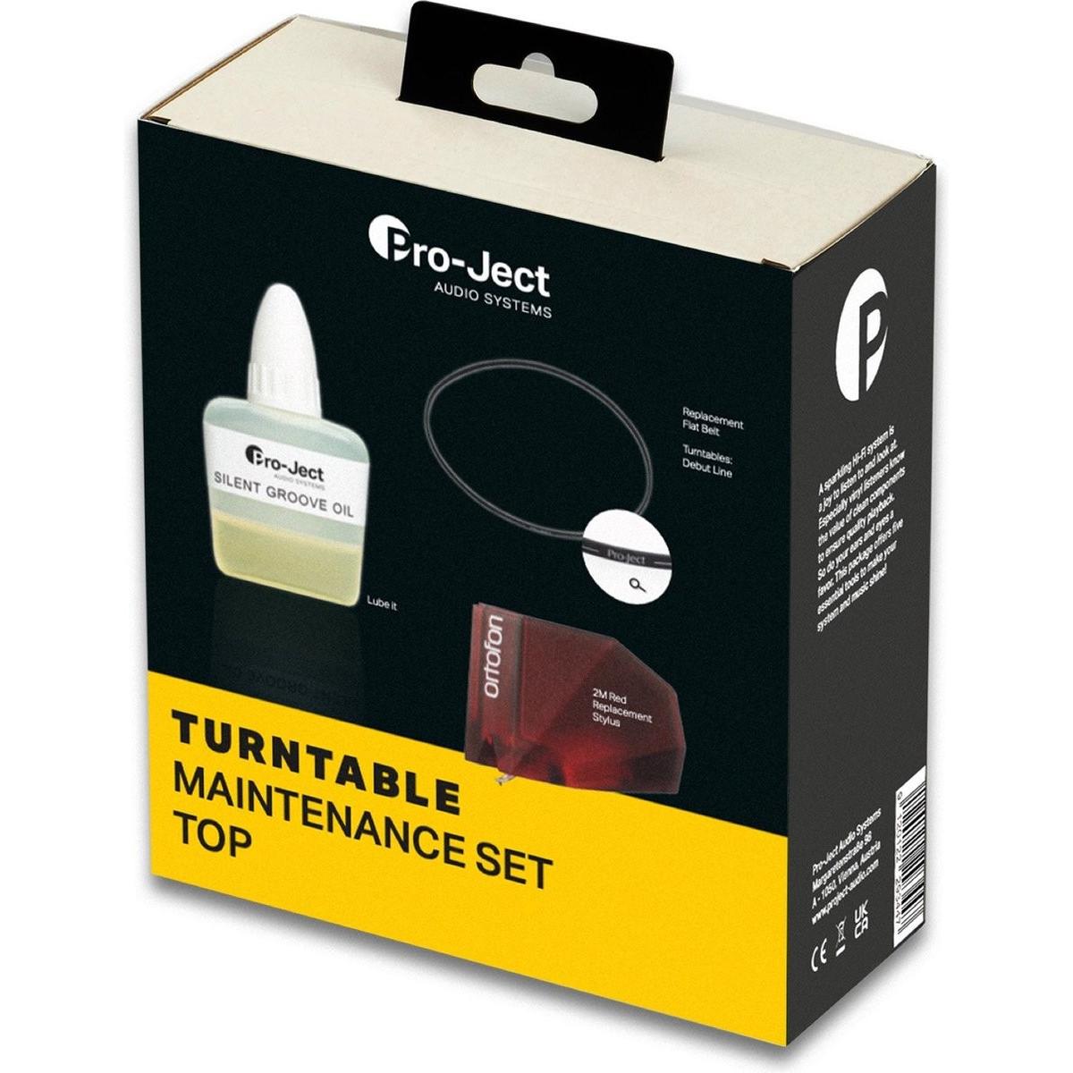 Pro-Ject MAINTENANCE SET TOP (Lube It, Drive Belt, 2M Red Stylus) (MAINTENANCE-SET-TOP)