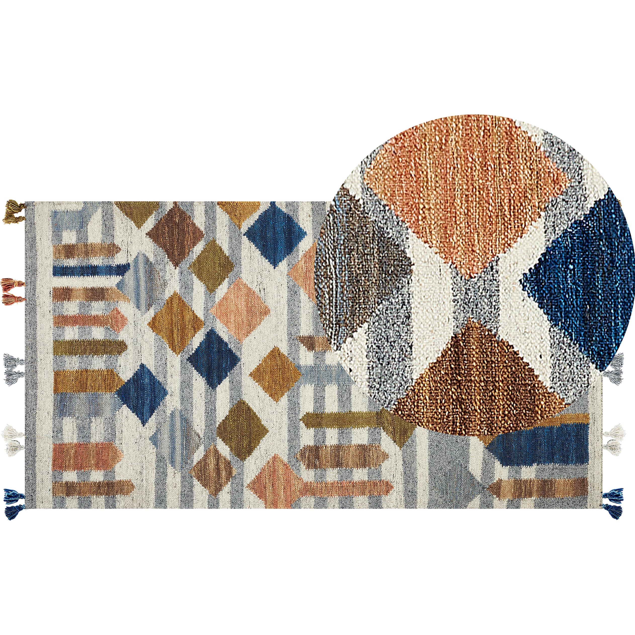 Beliani, Teppich, Kasakh (80 x 150 cm)
