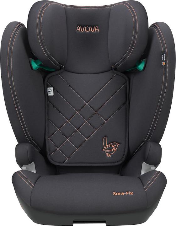Produktbild Avova Sora-Fix ab 100 cm - 150 cm / 4-12 Jahre / Sonderfarben (Kindersitz, ECE R129/i-Size Norm)