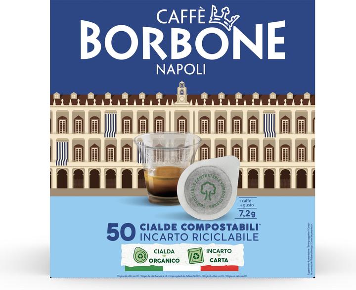 Immagine prodotto Caffè Borbone Baccelli Decisa (50 x Porta.)