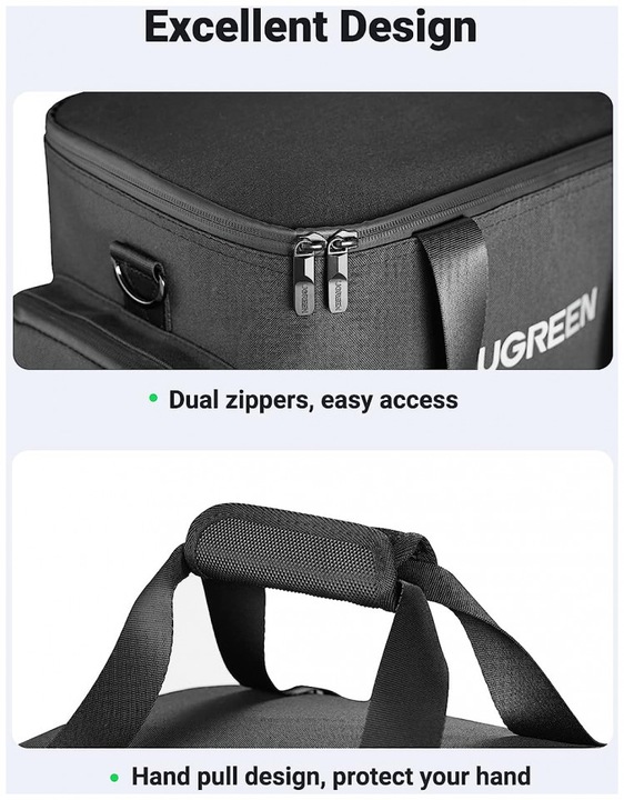 Produktbild Ugreen Carrying Bag for Portable Power Station 600W (Space Gray)