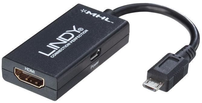 Lindy MHL à (HDMI, 15 cm)