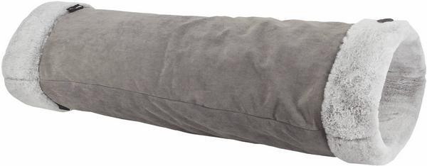 Produktbild Nobby Plüschtunnel JOLA, 88 x 33 x Ø 28 - Ø 32 cm, grau (Plüschspielzeug Katze)