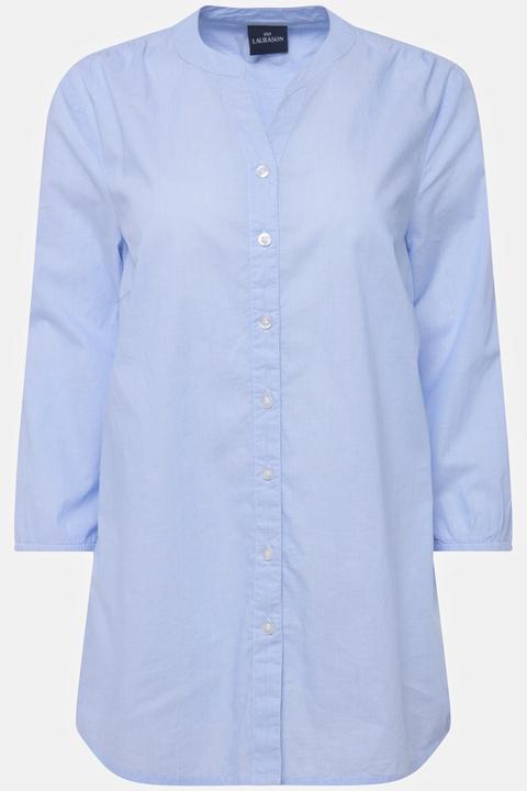 Immagine prodotto Laurasøn Bluse, Streifen, Stehkragen, 3/4-Ärmel (M)