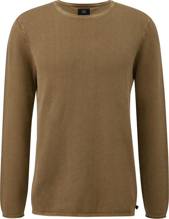 Image du produit s.Oliver Strickpullover Gewaschener Pullover mit Rollkante (M)