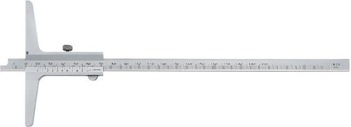Produktbild Neriox Tiefenmessschieber 200 mm gerade Messschiene (20 cm)