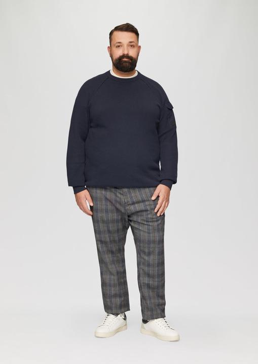 Produktbild S.Oliver Hose Regular: Jog-Chino mit Webstruktur (W38/L32)
