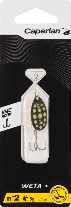 Immagine prodotto Caperlan Spinner per la pesca a spinning