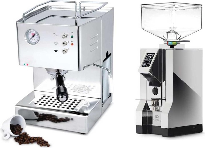 Actual product image Quick Mill Orione 03000 & Eureka Silent Perfetto Set