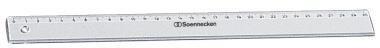 Actual product image Soennecken Ruler Length: 30 cm Material: plastic (30.30 cm)