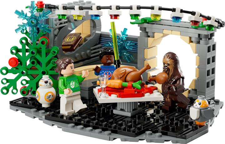 Image du produit LEGO Star Wars Faucon Millénium Diorama de Noël (40658, LEGO Star Wars)
