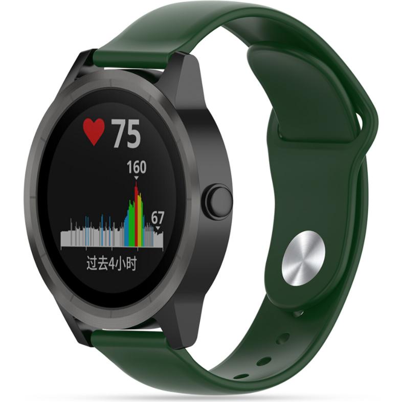 Strap-it Sportband (Silikon, Vivoactive 3), Uhrenarmband, Grün