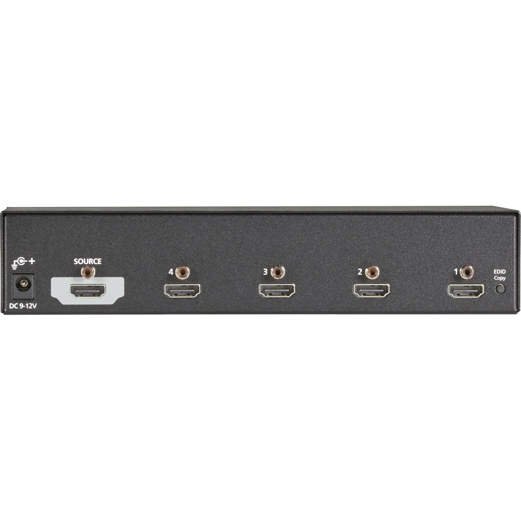 Thumbnail - Black Box 4K 1X4 HDMI SPLITTER, Switch Box