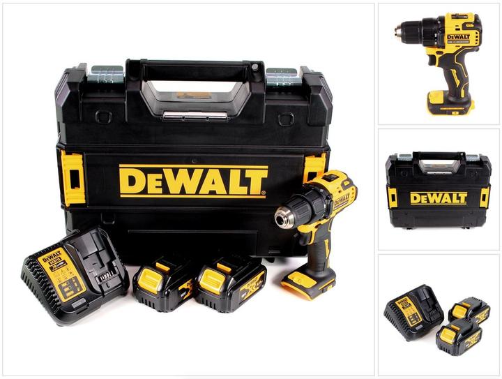 Produktbild DeWalt DCD 708 M2T Akku Bohrschrauber 18 V Li-Ion Brushless in TSTAK Box + 2 x 4,0 Ah Akku + Ladeger (Akkubetrieb)