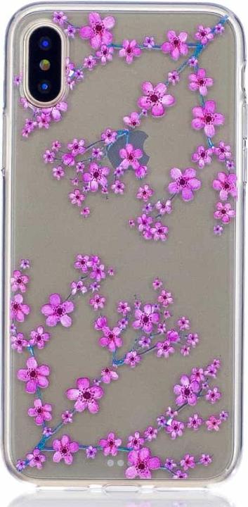 Produktbild Ueli Express iPhone XS / X Super Slim Gummi Hülle TPU Blühender Baum (Apple iPhone XS, Apple iPhone X)