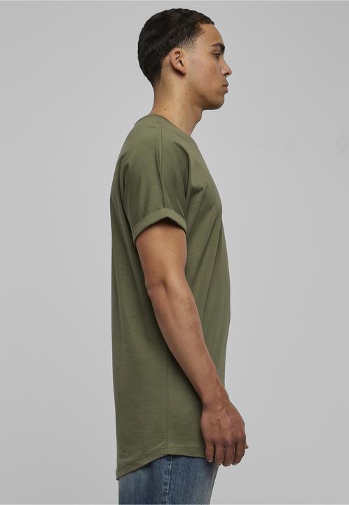 Image du produit Urban Classics Long Shaped Turnup Tee (M)