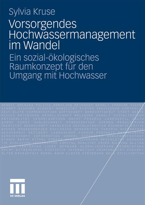 Produktbild Vorsorgendes Hochwassermanagement im Wandel (Deutsch, Sylvia Kruse, 2010)