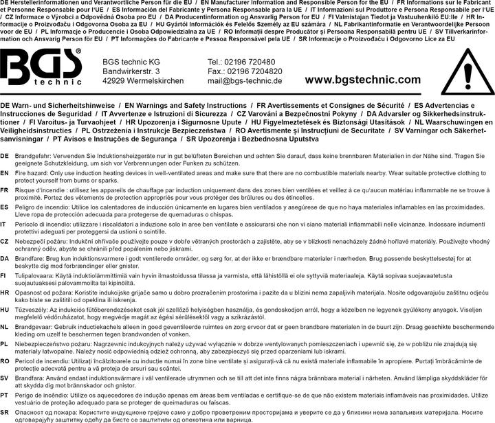 Image du produit BGS Induction Coil Set for Induction Heater for 2169, 3390, 3391 12 pcs.