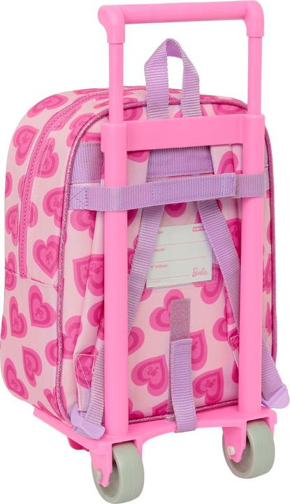 Produktbild Barbie Schulrucksack mit Rädern Love Rosa 22 x 27 x 10 cm