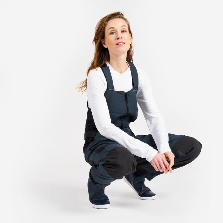 Actual product image Tribord Sail dungarees ladies - 500 dark grey (XL)