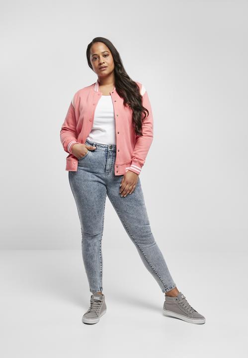 Immagine prodotto Urban Classics Giacca di felpa College Inset da donna (XS)